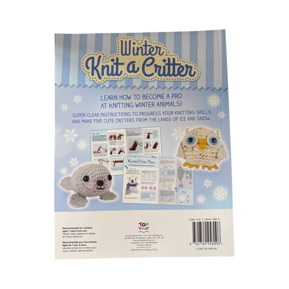 Winter Knit a Critter Paperback - Picture 2 of 4